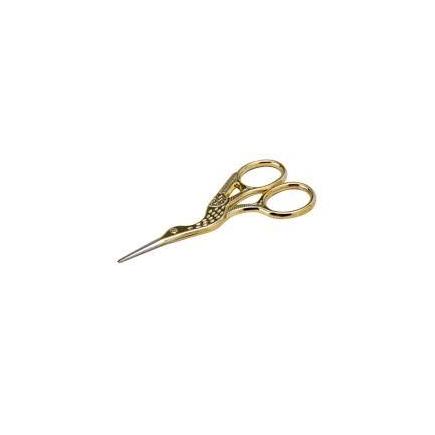 The Edge Stork Scissors Gold Plated