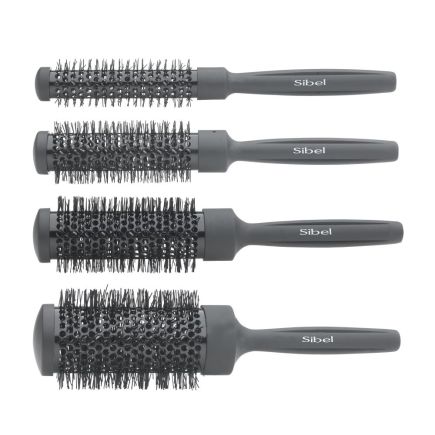 Sibel Round Thermic x4 Brush Kit