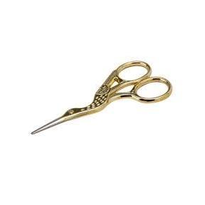 The Edge Stork Scissors Gold Plated